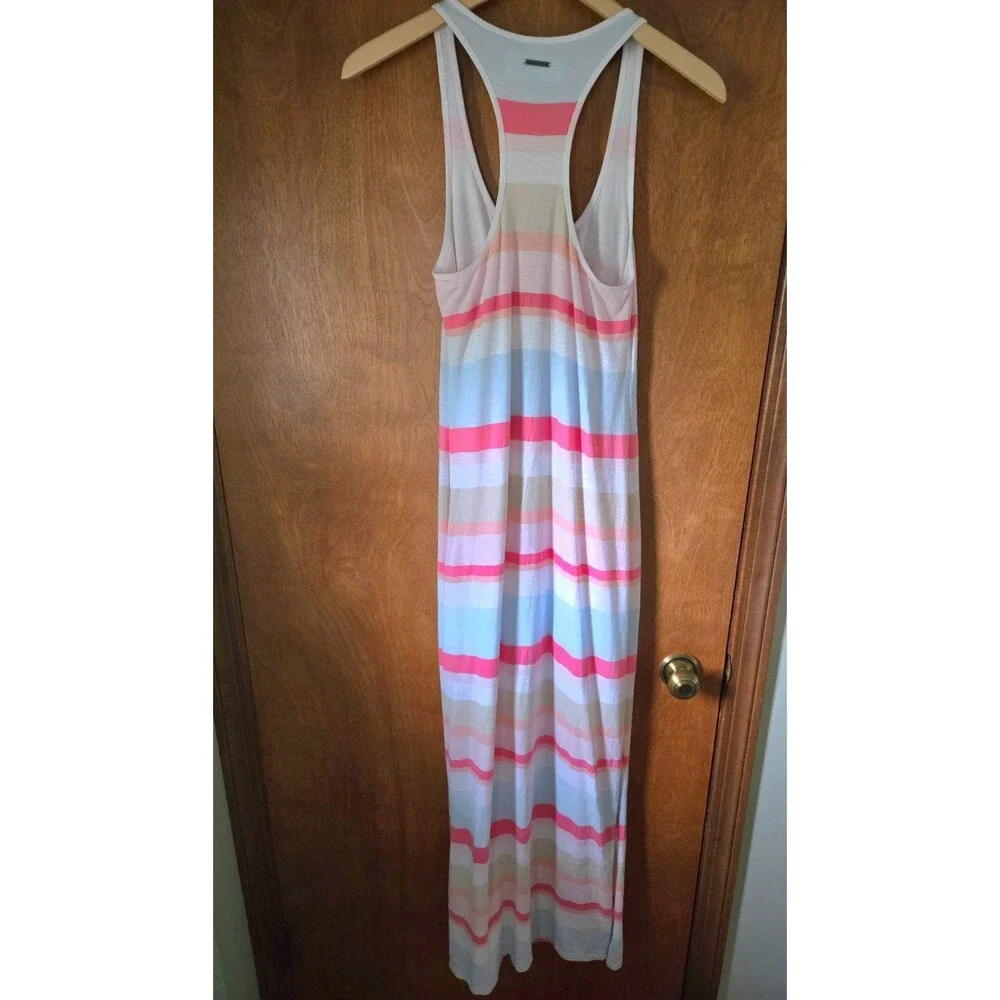 Abercrombie & Fitch Womens Striped Sleevless Maxi Sun Dress Size Small